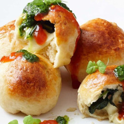 Spinach and cheese bombs