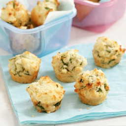 Spinach and cheese muffins