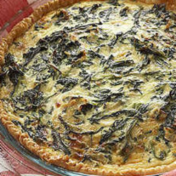 Spinach and Cheese Quiche