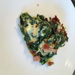 Spinach and eggs