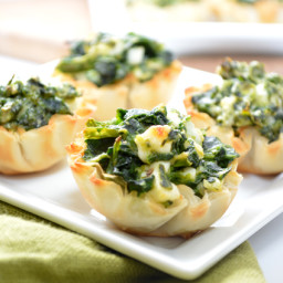 Spinach and Feta Phyllo Cups