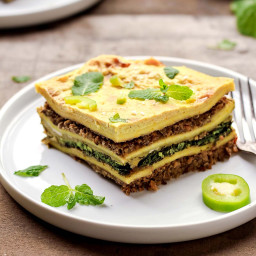Spinach and Mint Lasagna