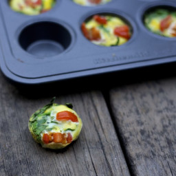Spinach and Tomato Egg Muffin Recipe