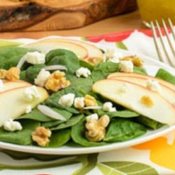 Spinach Apple Bleus Salad