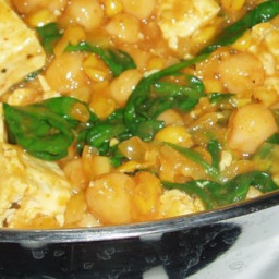 Spinach Chickpea Curry Recipe