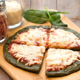Spinach-Crust Pizza