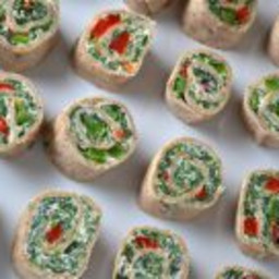 Spinach Dip Roll Ups