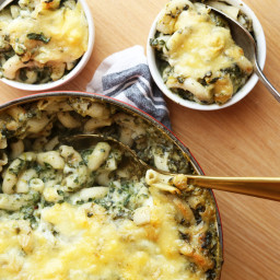 Spinach Macaroni and Cheese