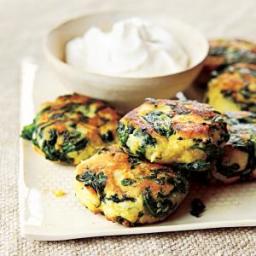 Spinach-Potato Fritters