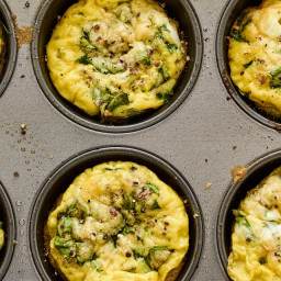 Spinach, Quinoa, and Parmesan Egg Muffins