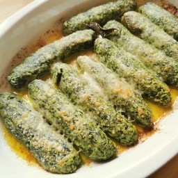 Spinach Ricotta Gnocchi Recipe from Piemonte.