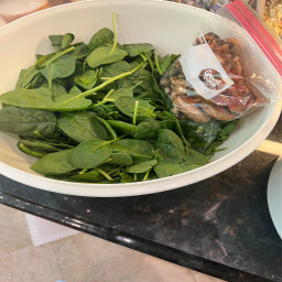Spinach Salad by Gerrie Collins