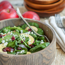 Spinach Salad with Poppy Seed Dressing