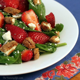Spinach Salad with Strawberries