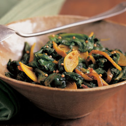 Spinach Sauteed With Indian Spices