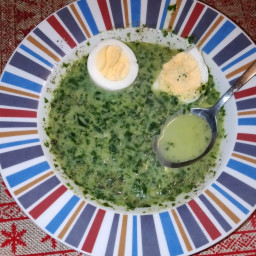 Spinach soup 