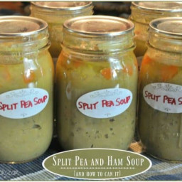 Split Pea and Ham Soup (and how to can it)