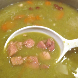 Split Pea And Ham Steak soup