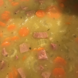 Split Pea Soup -- Jack Rabbit Recipe