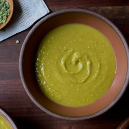 Split Pea Soup With Curry and Garlic Recipe