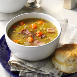 Split Pea Soup with Ham and Jalapeno Recipe
