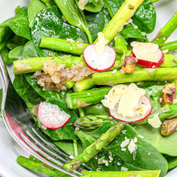 Spring Asparagus Salad with Radishes