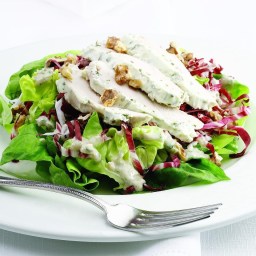 Spring Chicken and Blue Cheese Salad
