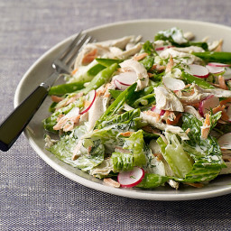 Spring Chicken Salad with Creamy Dill Dressing
