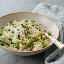 Spring Risotto with Asparagus & Peas