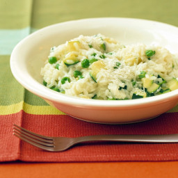 Spring Risotto with Peas and Zucchini