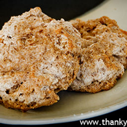 Sprouted Whole Wheat Biscuits