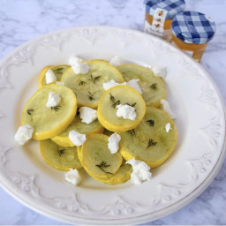 Squash and Goat Cheese Salad