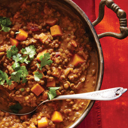 Squash and Lentil Curry