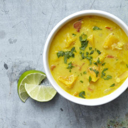 Squash and Red Lentil Curry