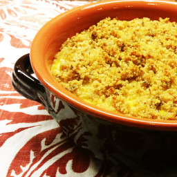 Squash & Onion Casserole with Crunchy Topping