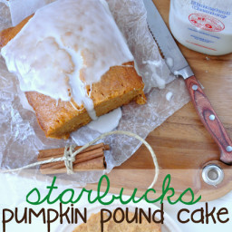 Starbucks Pumpkin Pound Cake