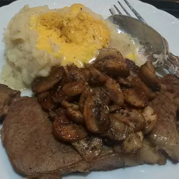 Steak and Mash Potato
