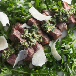 Steak Salad w/Salsa Verde Vinaigrette