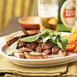 Steak Sandwiches with Worcestershire Mayonnaise