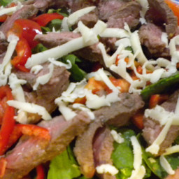 Steak & Sweet Pepper Salad