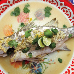 Steamed Fish with Lime and Chile