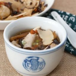 Steamed Herbal Chicken Soup Recipe