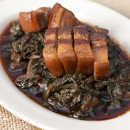 Steamed Mui Choy with Pork Belly Recipe