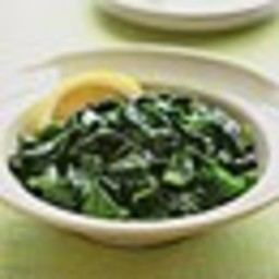 Steamed Spinach with Lemon