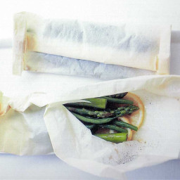 Steamed Vegetables in Parchment