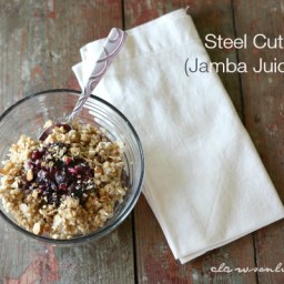 Steel Cut Oats (Jamba Juice Style)