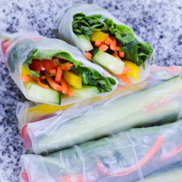 Step by Step Guide to Rolling Fresh Spring Rolls