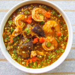 Stewed Okra Soup