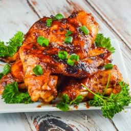 Sticky Asian Chicken Wings #AppetizerWeek @PotsandPans