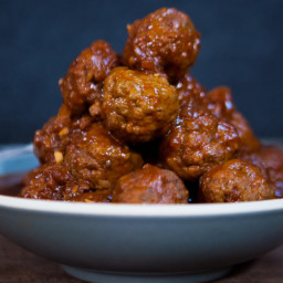 Sticky Slow-Cooker Bbq Meatballs